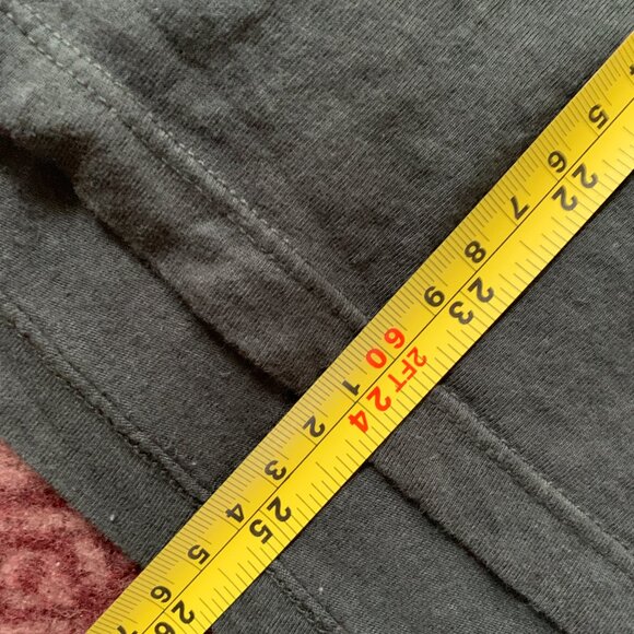 Yogaglyphs Black Yoga Graphic Tee M – Loose Fit, Athleisure Movement Style - Picture 4 of 8